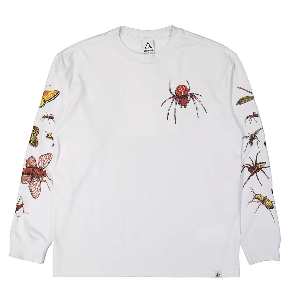 Nike Acg Nrg Insects Long Sleeve T-Shirt men’s white small
